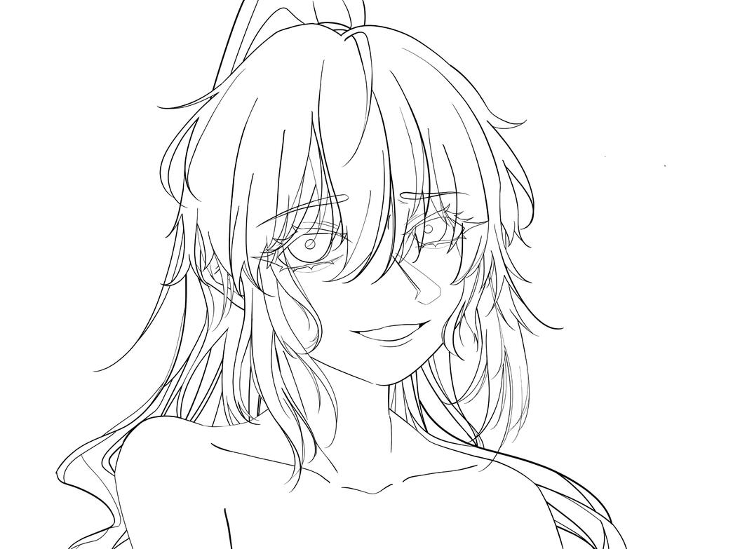 Weighted Lineart Bust